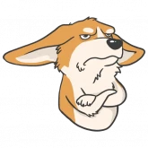 Стикер #2 из набора CorgiK @lorindragon