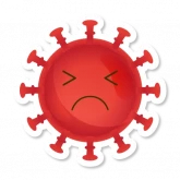 Стикер #11 из набора Coronavirus