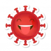 Стикер #5 из набора Coronavirus
