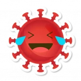 Стикер #9 из набора Coronavirus