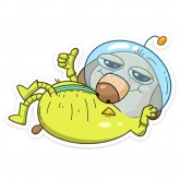 Стикер #2 из набора КосмоДигги