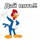 Стикер #3 из набора Дятел Вуди