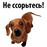 Стикер #2 из набора ? Собачий Слэнг