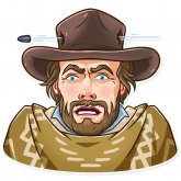 Стикер #3 из набора Клинт Иствуд