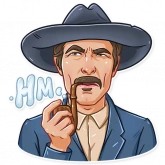 Стикер #11 из набора Клинт Иствуд