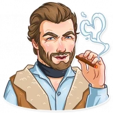 Стикер #4 из набора Клинт Иствуд