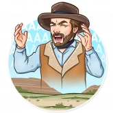 Стикер #10 из набора Клинт Иствуд