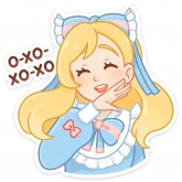 Стикер #4 из набора Долли