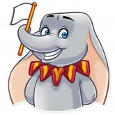 Стикер #5 из набора Dumbo