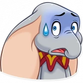 Стикер #4 из набора Dumbo
