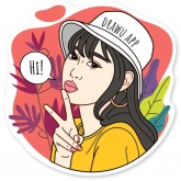 Стикер #12 из набора DrawuApp