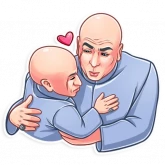Стикер #12 из набора Доктор Зло