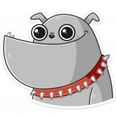 Стикер #5 из набора Дасти