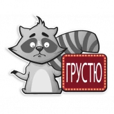 Стикер #9 из набора Енот Полоскун