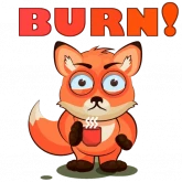 Стикер #12 из набора English FOX @stickerus