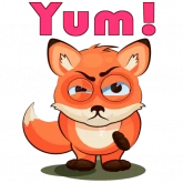 Стикер #2 из набора English FOX @stickerus