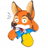 Стикер #10 из набора Ferdinand Fox