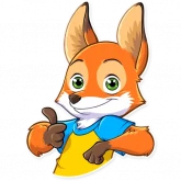 Стикер #3 из набора Ferdinand Fox