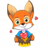 Стикер #2 из набора Ferdinand Fox