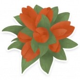 Стикер #8 из набора Цветы 2