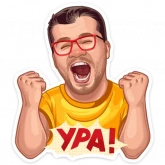 Стикер #7 из набора Футбольные эмоции