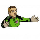 Стикер #11 из набора Футболисты