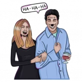 Стикер #6 из набора Друзья 2