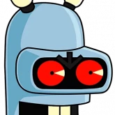 Стикер #8 из набора Futurama by 2D Among Us