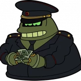 Стикер #4 из набора Futurama by 2D Among Us