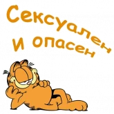 Стикер #11 из набора Гарфилд