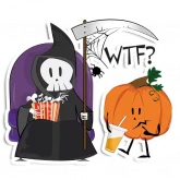 Стикер #7 из набора Halloween Pumpkins