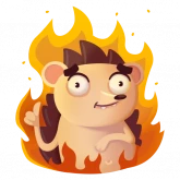 Стикер #7 из набора Hedgehog_AFilinkov