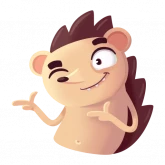 Стикер #5 из набора Hedgehog_AFilinkov