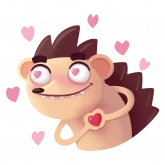 Стикер #4 из набора Hedgehog_AFilinkov
