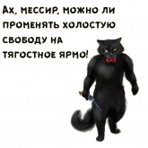Стикер #5 из набора Кот Бегемот