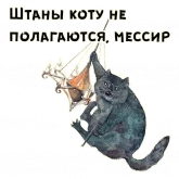 Стикер #4 из набора Кот Бегемот