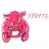 Стикер #10 из набора Хрюновый год