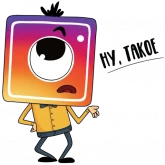 Стикер #5 из набора Instagram