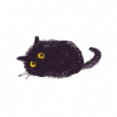 Стикер #4 из набора Черный кот Момо