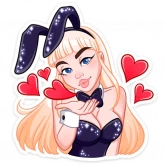 Стикер #7 из набора Каталина Блэк