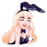 Стикер #4 из набора Каталина Блэк