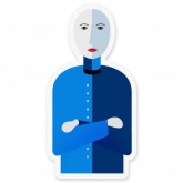 Стикер #10 из набора Казимир стайл
