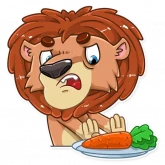 Стикер #9 из набора King Leo