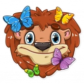 Стикер #11 из набора King Leo
