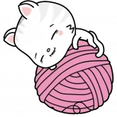 Стикер #11 из набора Котик