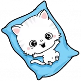Стикер #10 из набора Котик