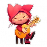 Стикер #11 из набора Котенок