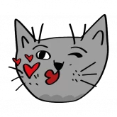 Стикер #4 из набора Котики Марины