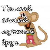 Стикер #10 из набора Крошка енот