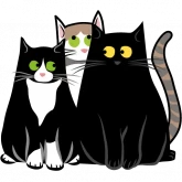 Стикер #10 из набора Коты LENTOV
